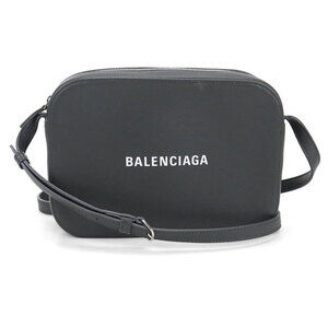 BALENCIAGA Women's Everyday Camera Bag, Gray, 552370, Crossbody Shoulder Bag